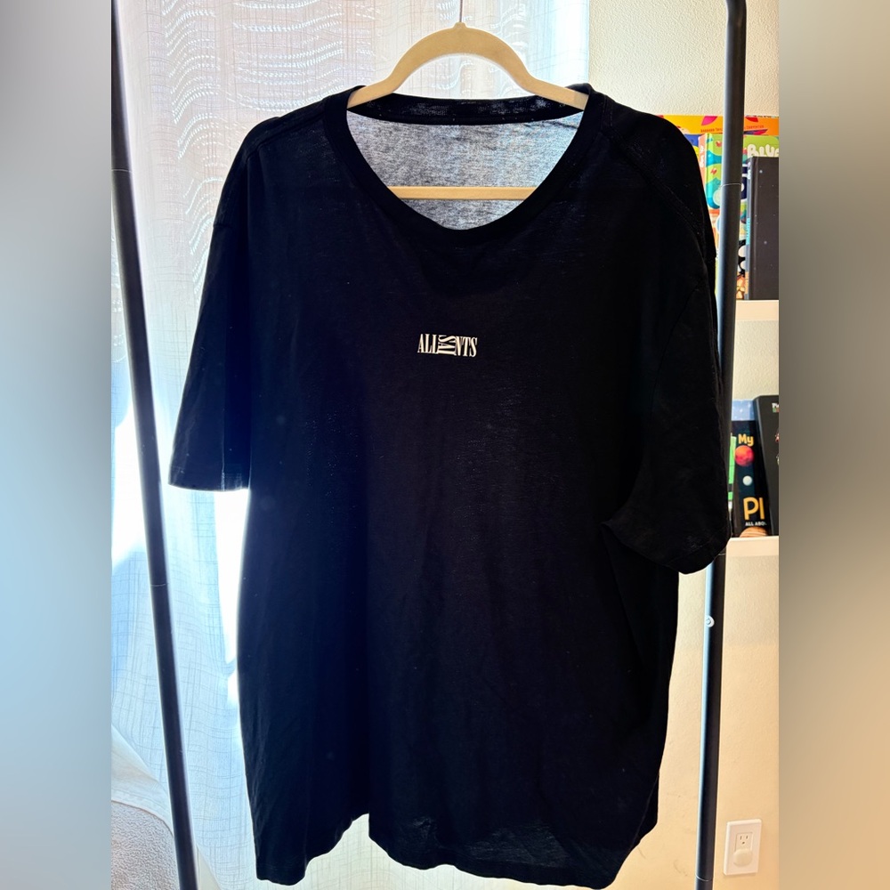 All Saints Black Men's Shirt